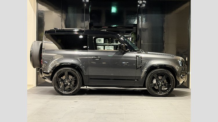 2024 認定中古車 Land Rover Defender 90 カルパチアングレイ D350 ディーゼルマイルドハイブリッド X-Dynamic HSE