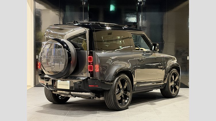 2024 認定中古車 Land Rover Defender 90 カルパチアングレイ D350 ディーゼルマイルドハイブリッド X-Dynamic HSE