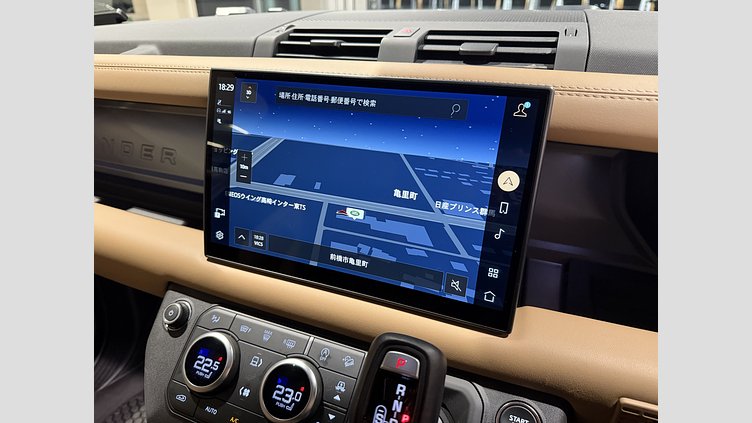 2024 認定中古車 Land Rover Defender 90 カルパチアングレイ D350 ディーゼルマイルドハイブリッド X-Dynamic HSE