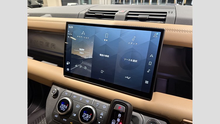 2024 認定中古車 Land Rover Defender 90 カルパチアングレイ D350 ディーゼルマイルドハイブリッド X-Dynamic HSE