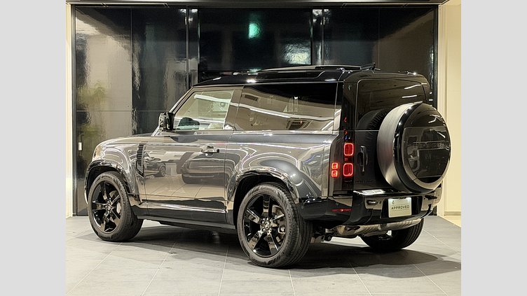 2024 認定中古車 Land Rover Defender 90 カルパチアングレイ D350 ディーゼルマイルドハイブリッド X-Dynamic HSE