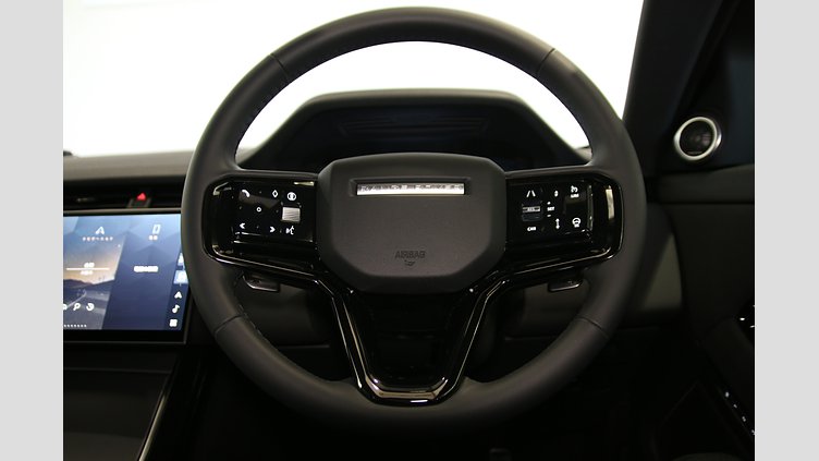 2025 認定中古車 Land Rover Range Rover Evoque サントリーニブラック D200マイルドハイブリッド（ディーゼル） Standard Wheelbase DYNAMIC SE