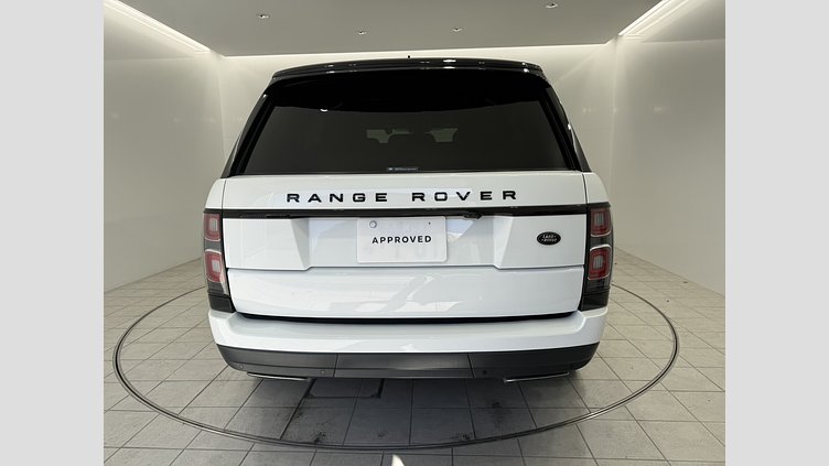 2021 認定中古車 Land Rover Range Rover フジホワイト 3.0リッターV6 258PS ディーゼル WESTMINSTER BLACK