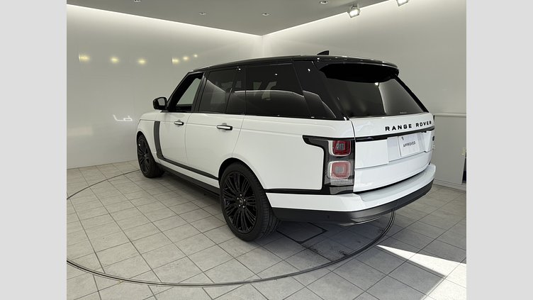 2021 認定中古車 Land Rover Range Rover フジホワイト 3.0リッターV6 258PS ディーゼル WESTMINSTER BLACK