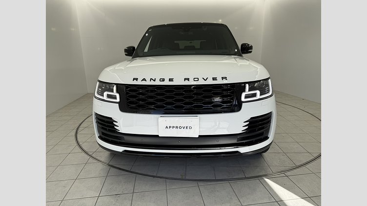 2021 認定中古車 Land Rover Range Rover フジホワイト 3.0リッターV6 258PS ディーゼル WESTMINSTER BLACK