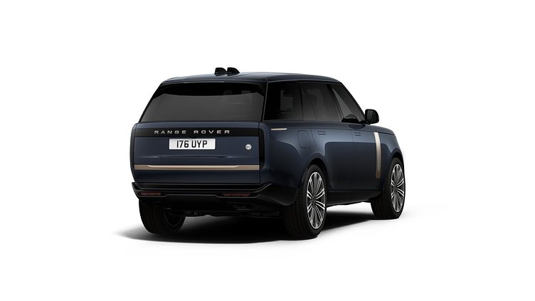 2026 New Land Rover Range Rover Constellation Blue in Gloss finish P615 Petrol Mild Hybrid Long Wheelbase SV