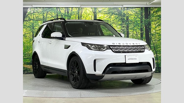2018 認定中古車 Land Rover Discovery Fuji White 3.0 V6 Dsl Mono Turbo Std Flow HSE