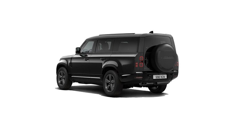 2026 New Land Rover Defender 130 Santorini Black D350 Diesel Mild Hybrid X-Dynamic HSE