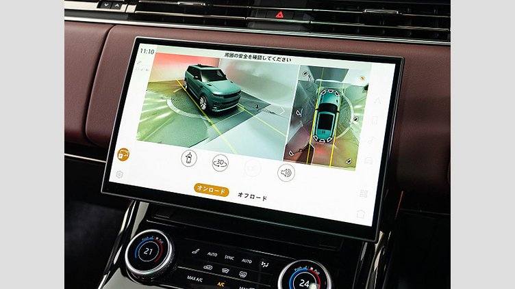2023 認定中古車 Land Rover Range Rover Sport フジホワイト 3.0リッター6気筒300PSターボチャージドディーゼルMHEV（オートマチック） DYNAMIC HSE