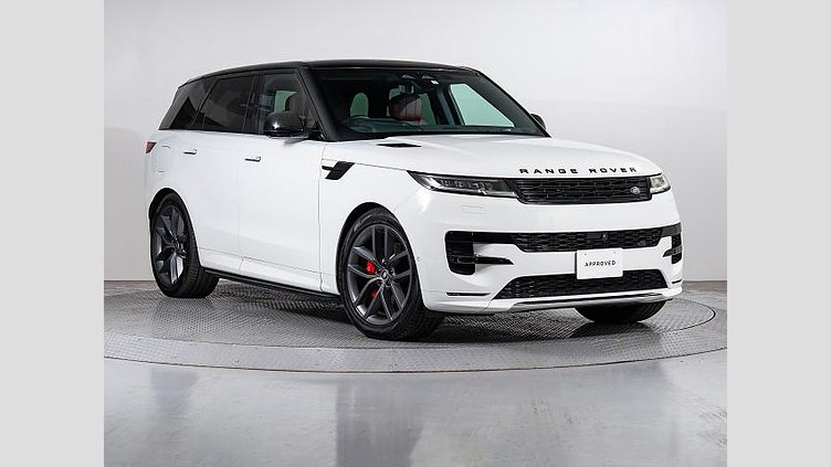 2023 認定中古車 Land Rover Range Rover Sport フジホワイト 3.0リッター6気筒300PSターボチャージドディーゼルMHEV（オートマチック） DYNAMIC HSE