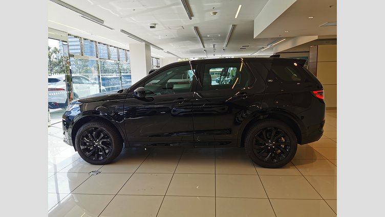 2024 認定中古車 Land Rover Discovery Sport サントリーニブラック プラグインハイブリッド（ガソリン） 標準ホイール Dynamic HSE