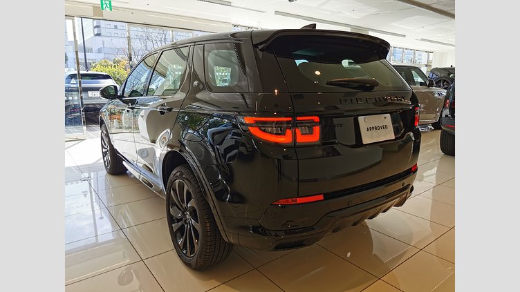 2024 認定中古車 Land Rover Discovery Sport サントリーニブラック プラグインハイブリッド（ガソリン） 標準ホイール Dynamic HSE