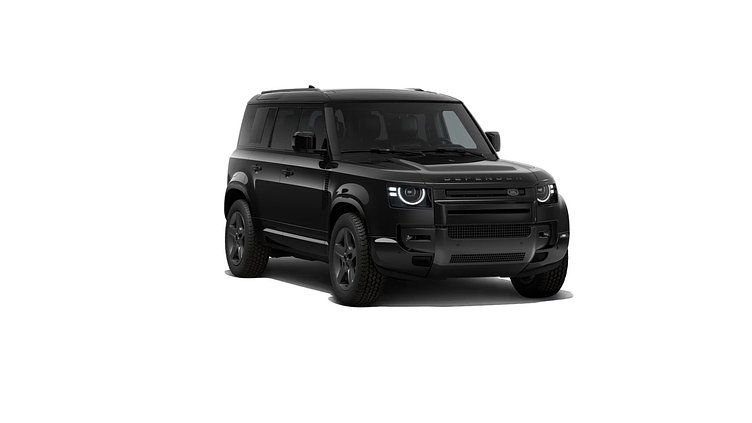 2026 New Land Rover Defender 110 Santorini Black Petrol Plug-in Electric Hybrid X-Dynamic SE