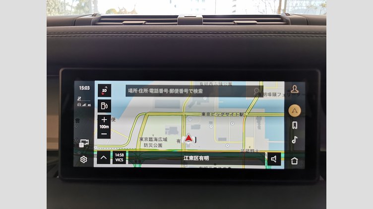 2023 認定中古車 Land Rover Defender 110 サントリーニブラック P300 AWD（AT） SE