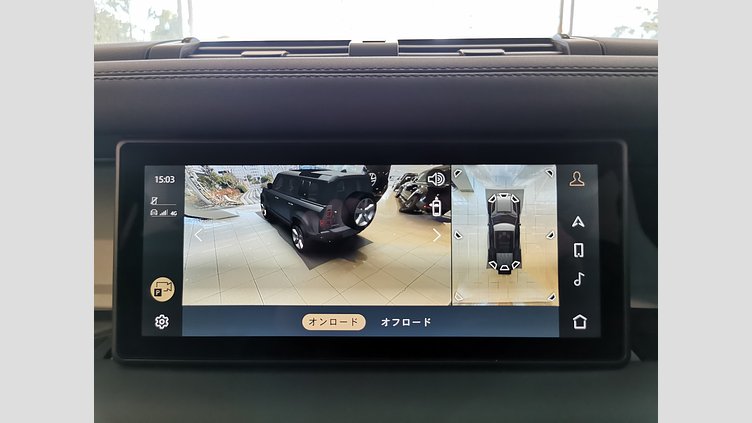 2023 認定中古車 Land Rover Defender 110 サントリーニブラック P300 AWD（AT） SE