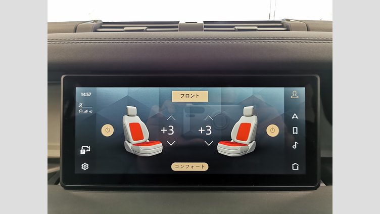 2023 認定中古車 Land Rover Defender 110 サントリーニブラック P300 AWD（AT） SE