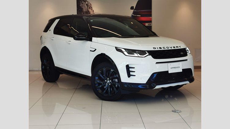 2024 認定中古車 Land Rover Discovery Sport フジホワイト D200マイルドハイブリッド（ディーゼル） 標準ホイール DYNAMIC SE