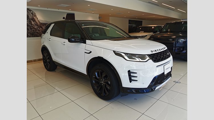 2024 認定中古車 Land Rover Discovery Sport フジホワイト D200マイルドハイブリッド（ディーゼル） 標準ホイール DYNAMIC SE