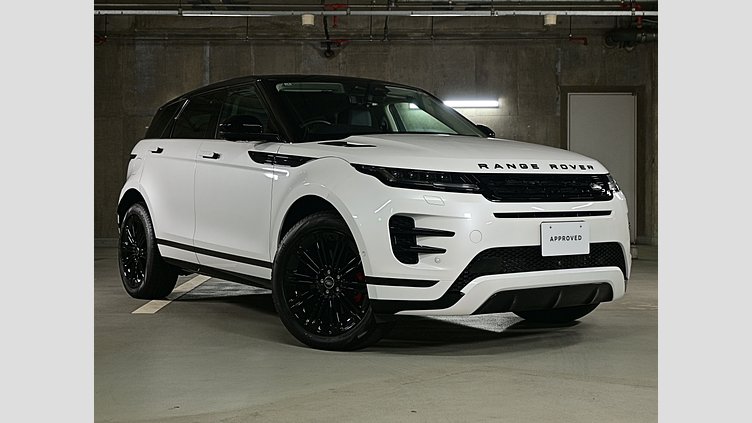 2024 認定中古車 Land Rover Range Rover Evoque オストゥーニパールホワイト プラグインハイブリッド（ガソリン） Standard Wheelbase DYNAMIC HSE