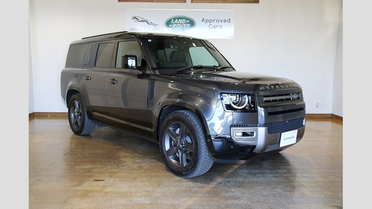 2025 認定中古車 Land Rover Defender 130 カルパチアングレイ D350 ディーゼルマイルドハイブリッド X-Dynamic SE