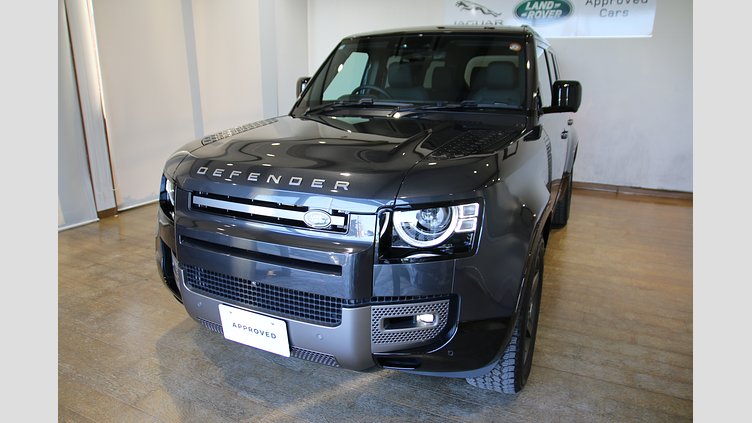2025 認定中古車 Land Rover Defender 130 カルパチアングレイ D350 ディーゼルマイルドハイブリッド X-Dynamic SE