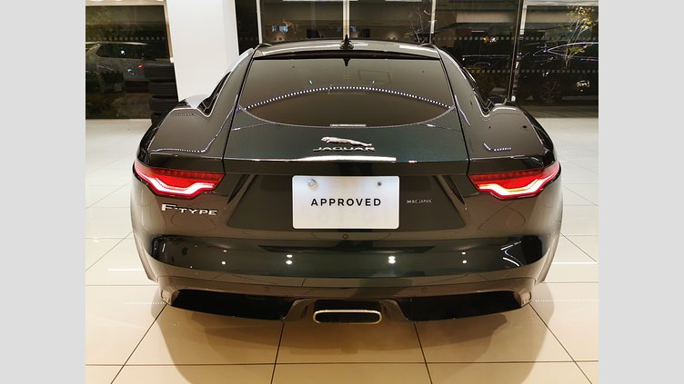 2022 認定中古車 Jaguar F-Type ブリティッシュレーシンググリーン P300 オートマチック 後輪駆動 F-TYPEクーペ R-DYNAMIC