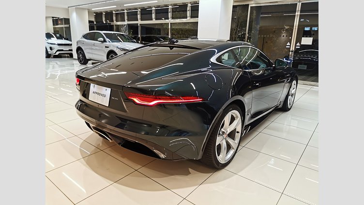 2022 認定中古車 Jaguar F-Type ブリティッシュレーシンググリーン P300 オートマチック 後輪駆動 F-TYPEクーペ R-DYNAMIC