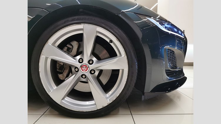 2022 認定中古車 Jaguar F-Type ブリティッシュレーシンググリーン P300 オートマチック 後輪駆動 F-TYPEクーペ R-DYNAMIC