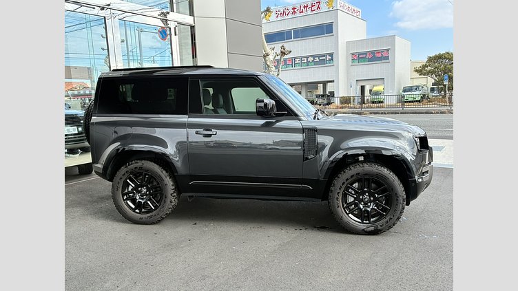 2024 認定中古車 Land Rover Defender 90 カルパチアングレイ D350 ディーゼルマイルドハイブリッド X-Dynamic HSE