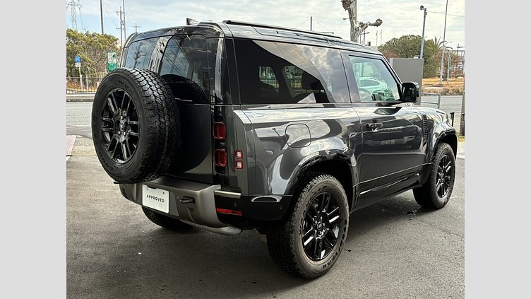 2024 認定中古車 Land Rover Defender 90 カルパチアングレイ D350 ディーゼルマイルドハイブリッド X-Dynamic HSE