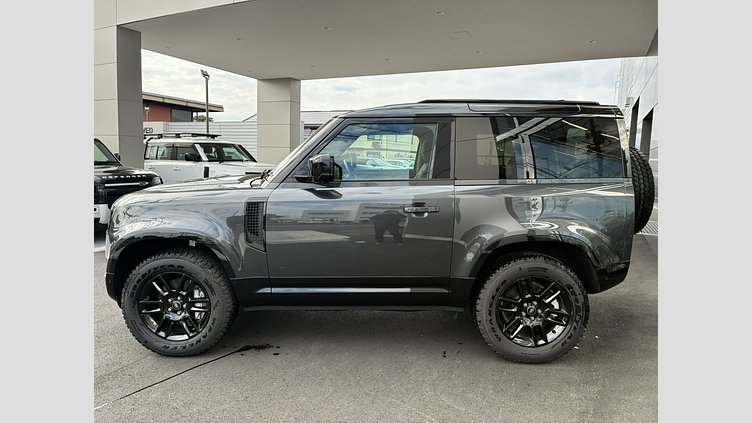 2024 認定中古車 Land Rover Defender 90 カルパチアングレイ D350 ディーゼルマイルドハイブリッド X-Dynamic HSE
