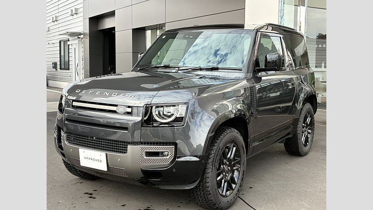 2024 認定中古車 Land Rover Defender 90 カルパチアングレイ D350 ディーゼルマイルドハイブリッド X-Dynamic HSE