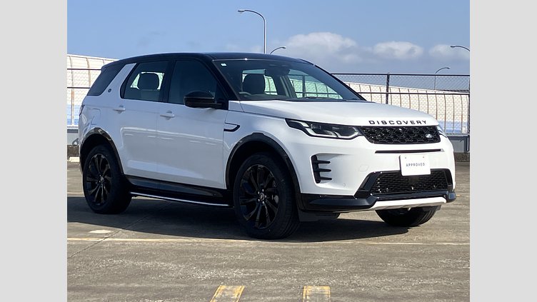 2024 認定中古車 Land Rover Discovery Sport フジホワイト D200マイルドハイブリッド（ディーゼル） 標準ホイール Dynamic SE