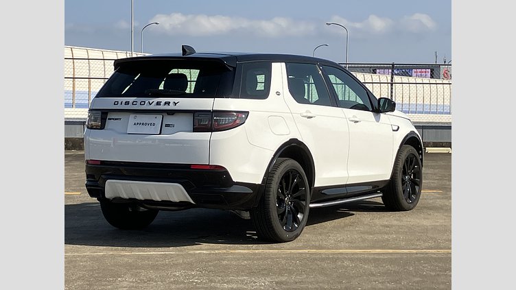 2024 認定中古車 Land Rover Discovery Sport フジホワイト D200マイルドハイブリッド（ディーゼル） 標準ホイール Dynamic SE