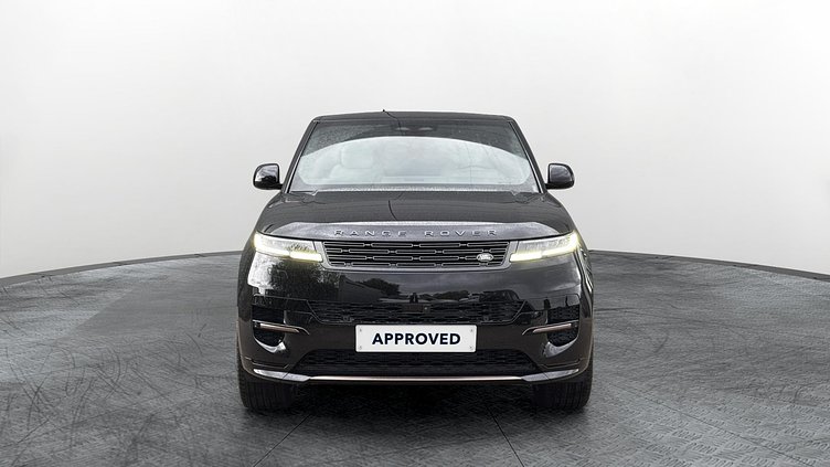 2025 Approved Land Rover Range Rover Sport Czarny Santorini Black D300 Diesel MHEV Standard Wheelbase Dynamic SE