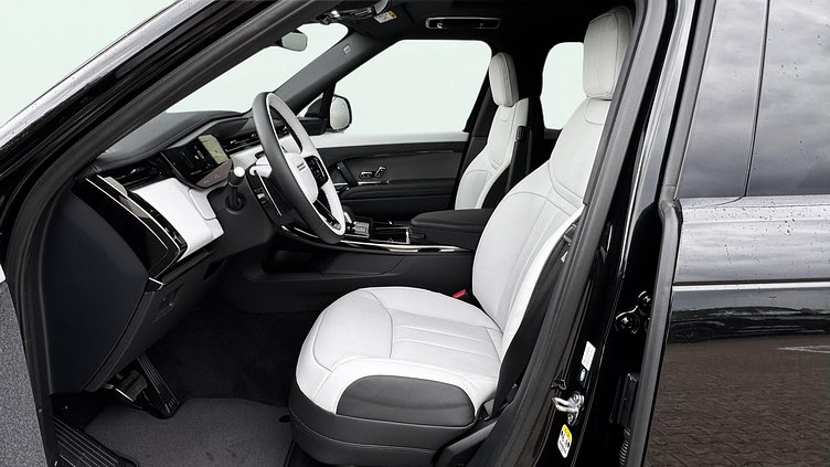 2025 Approved Land Rover Range Rover Sport Czarny Santorini Black D300 Diesel MHEV Standard Wheelbase Dynamic SE