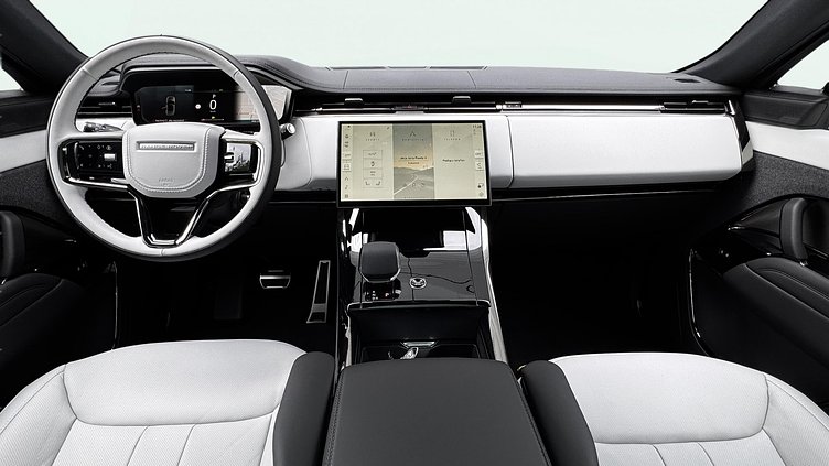 2025 Approved Land Rover Range Rover Sport Czarny Santorini Black D300 Diesel MHEV Standard Wheelbase Dynamic SE