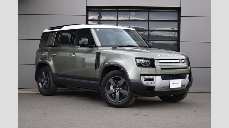 2024 認定中古車 Land Rover Defender 110 パンゲアグリーン D350 ディーゼルマイルドハイブリッド S