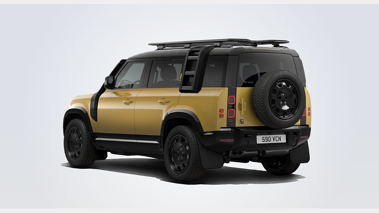 2025 Novo vozilo Land Rover Defender 110 Deep Sandglow Yellow 3.0D 350HP AWD A8 Trophy Edition Deep Sandglow 