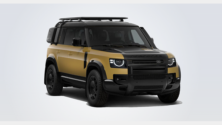 2025 Novo vozilo Land Rover Defender 110 Deep Sandglow Yellow 3.0D 350HP AWD A8 Trophy Edition Deep Sandglow 