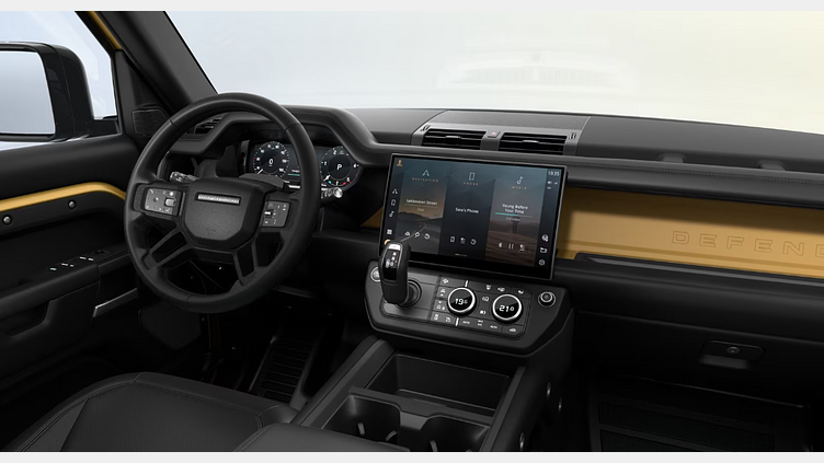 2025 Novo vozilo Land Rover Defender 110 Deep Sandglow Yellow 3.0D 350HP AWD A8 Trophy Edition Deep Sandglow 