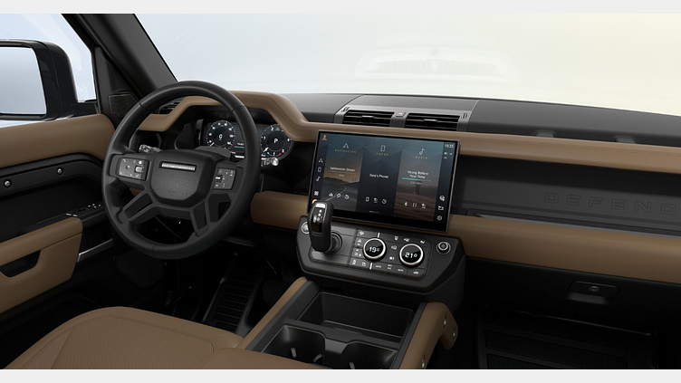 2025 Novo vozilo Land Rover Defender 90 Santprini Black 3.0D 250HP MHEV AWD X-Dynamic SE