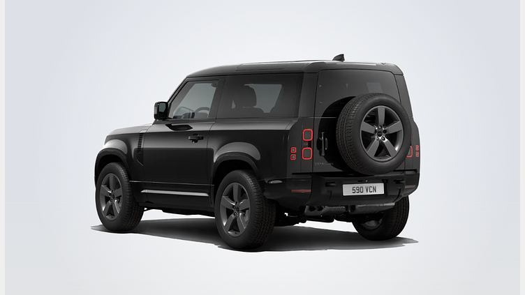 2025 Novo vozilo Land Rover Defender 90 Santprini Black 3.0D 250HP MHEV AWD X-Dynamic SE