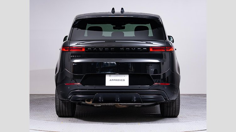 2024 認定中古車 Land Rover Range Rover Sport サントリーニブラック D300マイルドハイブリッド スタンダードホイールベース Dynamic SE