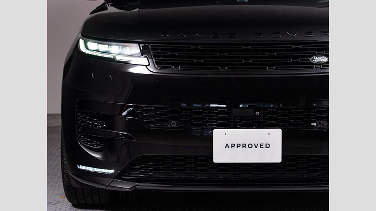 2024 認定中古車 Land Rover Range Rover Sport サントリーニブラック D300マイルドハイブリッド スタンダードホイールベース Dynamic SE