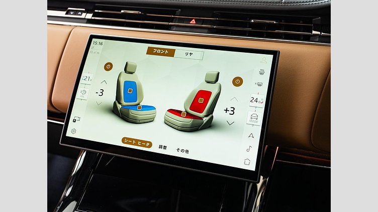 2024 認定中古車 Land Rover Range Rover Sport サントリーニブラック D300マイルドハイブリッド スタンダードホイールベース Dynamic SE