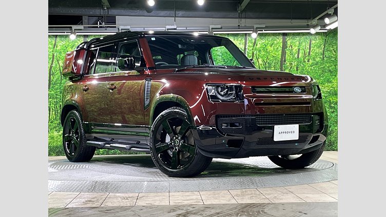 2024 認定中古車 Land Rover Defender 110 セドナレッド D350 ディーゼルマイルドハイブリッド Sedona Edition
