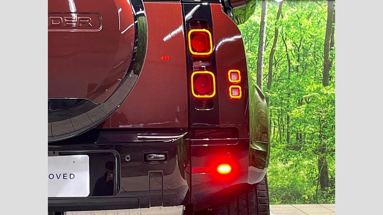 2024 認定中古車 Land Rover Defender 110 セドナレッド D350 ディーゼルマイルドハイブリッド Sedona Edition