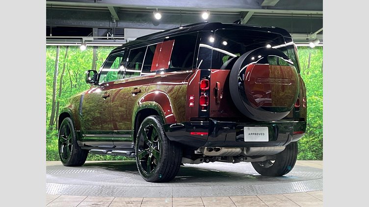 2024 認定中古車 Land Rover Defender 110 セドナレッド D350 ディーゼルマイルドハイブリッド Sedona Edition