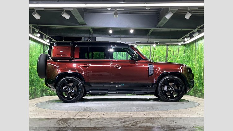 2024 認定中古車 Land Rover Defender 110 セドナレッド D350 ディーゼルマイルドハイブリッド Sedona Edition